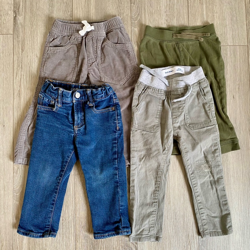 Bundle of 18-24 month pants, jeans - GAP, Old Navy, Gymboree